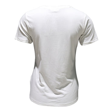 White Embellished T Shirt - 0
