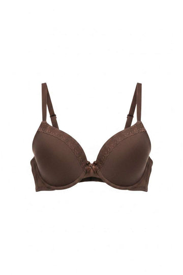 3 Pack Printed   Solid Push Up Bra Assorted Nawao.com