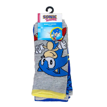 3 Pack Sonic Socks Assorted Nawao.com