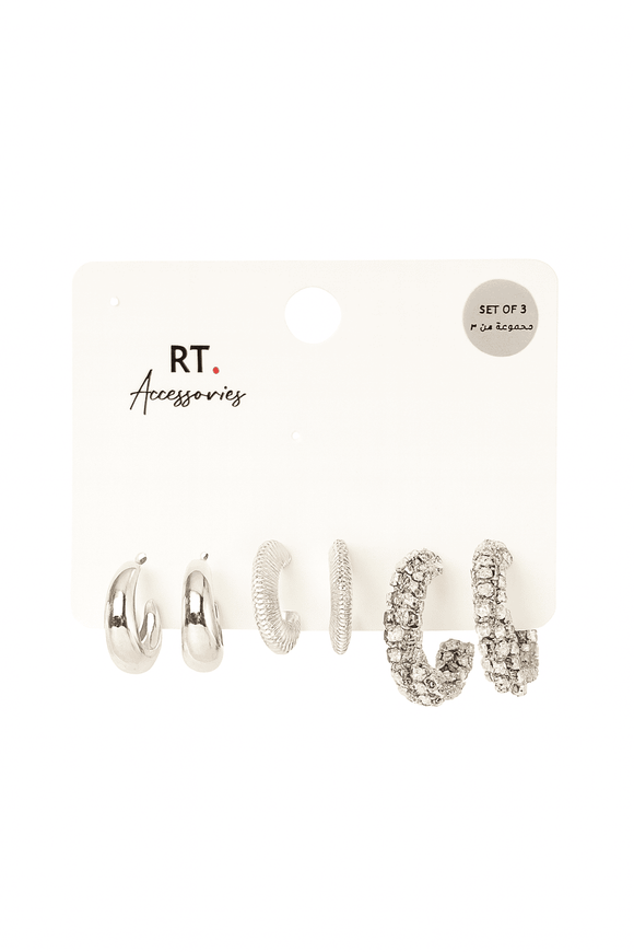 3 Pc Earring Set Nawao.com