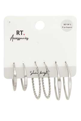 3 Pcs Earring Set Nawao.com