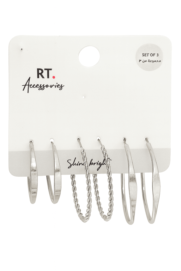 3 Pcs Earring Set Nawao.com
