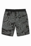 Grey Aop Printed Shorts Mid-4