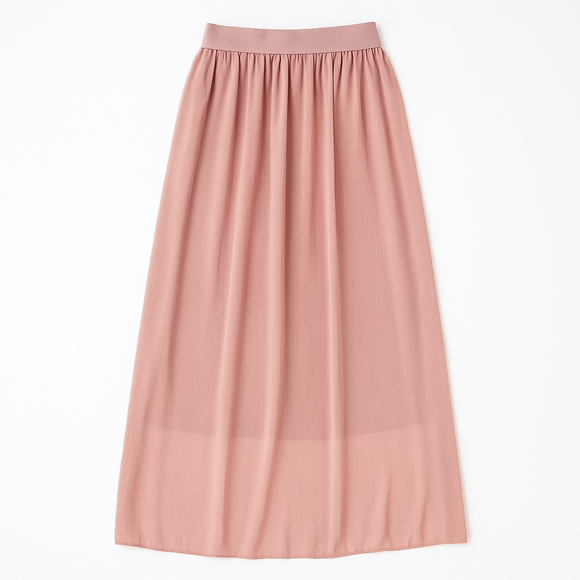 Gathered Waistband Skirt