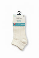 Assorted Pack Of 3 Ankle Length Ribbed Sockid Grey-1