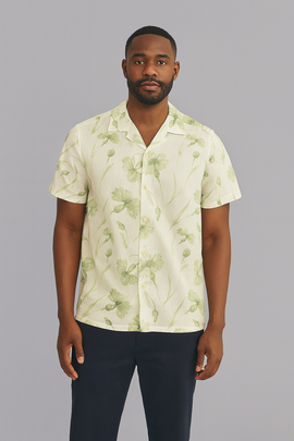 White Men Casual Shirt White