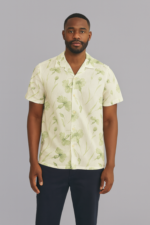 White Men Casual Shirt White