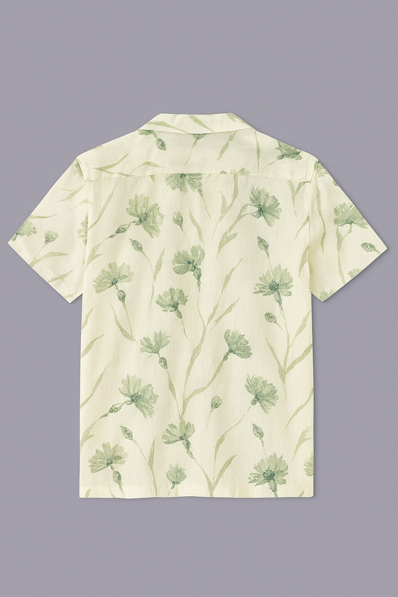 White Men Casual Shirt White