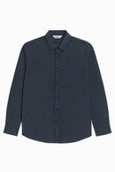 White Mens Casual Shirt-2