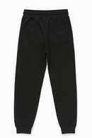 Black Mens Track Pant-3