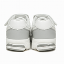 White Rubber Overlayed Trainer-3