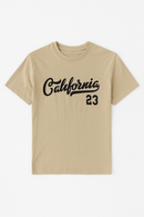 Beige T Shirt And Pyjama Shorts Set Beige-2