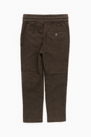 Boys Junior Brown Coordinate Pant-3