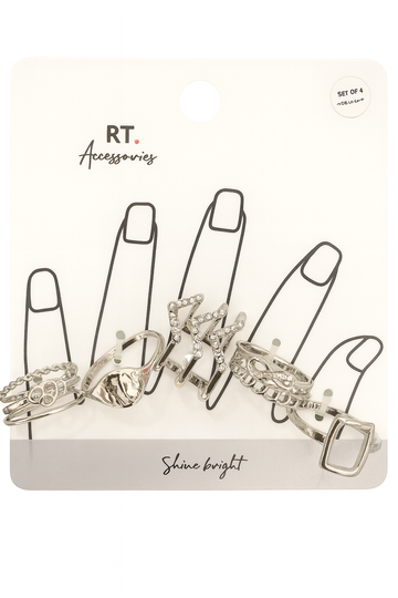 7 Pcs Ring Set