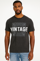 Graphic Tee Charcoal-1
