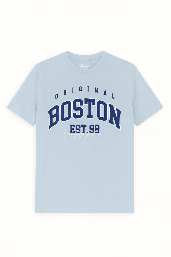 Graphic Tee Sky Blue