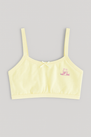 Lt Blue Yellow 2Pcs Pack Bra Assorted-2