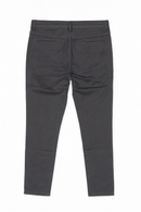 Grey Slim Fit Chino Trousers-3