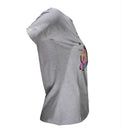 Grey Embellished T Shirt-3