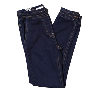 Darkwash Knitted Jogger - 0