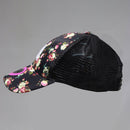 Multi Colour floral printed cap-2