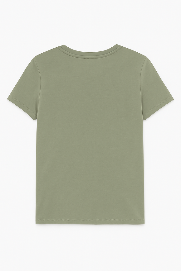 Grey Studio Foil T Shirt Mid