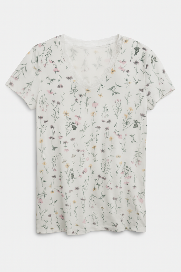 Summer Floral Table Pyjama Set Assorted