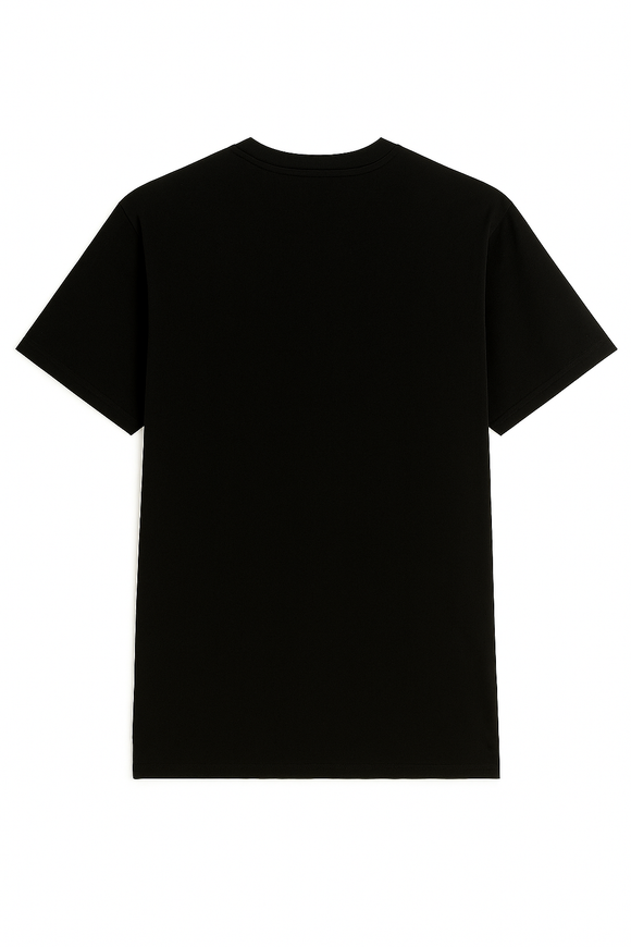Black Graphic T Shirt Black