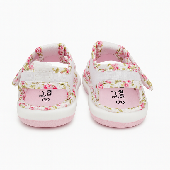 White Sounded Outsole Sandal