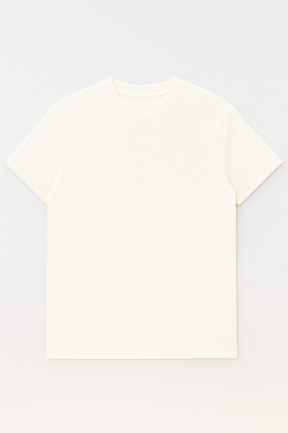 White Men T Shirt White