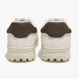 White Lace Up With Crepe Outsole - 0