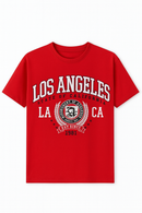 Red Graphic T Shirt-2