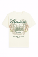 Beige Graphic T Shirt Beige-2