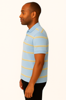 Feeder Stripe Pique Polo Assorted Small-3