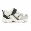 Grey Overlayed Chunky Sneaker-1