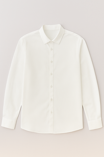 White Stand Up Pack Shirt White - 0