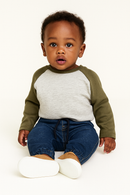 Dark Wash Knit Denim Jogger D-1