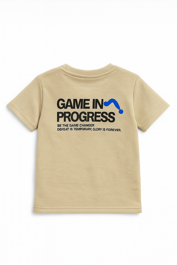 Beige Soft Feel Loose Fit T Shirt