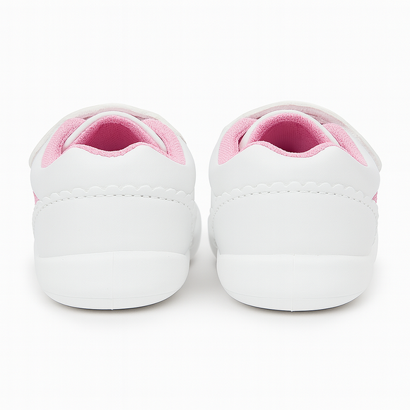 White Embroidery Sneaker.