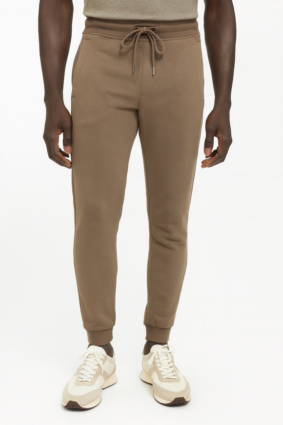 Brown Basic Track Pant