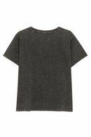 Acid Wash Hello Kitty Printed T Shirt-3