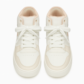 Pink Color Block High Top sneakers - 0