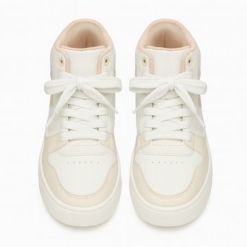 Pink Color Block High Top sneakers - 0