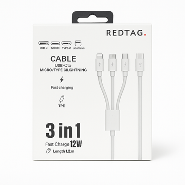 Black Universal Charging Cable