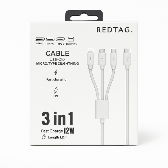 Black Universal Charging Cable