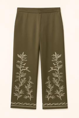 PRINTED CO ORDINATED PANTS ASSORTED UK16