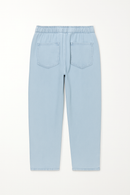 LIGHT WASH MOM FIT JEANS-3