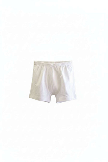 5Pc Pk  Junior Gilrs Solid White Basic Half Pant Assorted Nawao.com