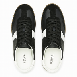 Black Plain Sneakers - 0