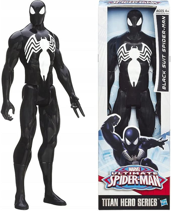 Marvel Titan Hero Series Black Suit Spiderman